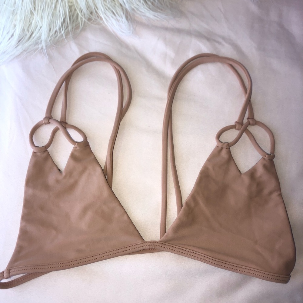 Acacia nude bikini top